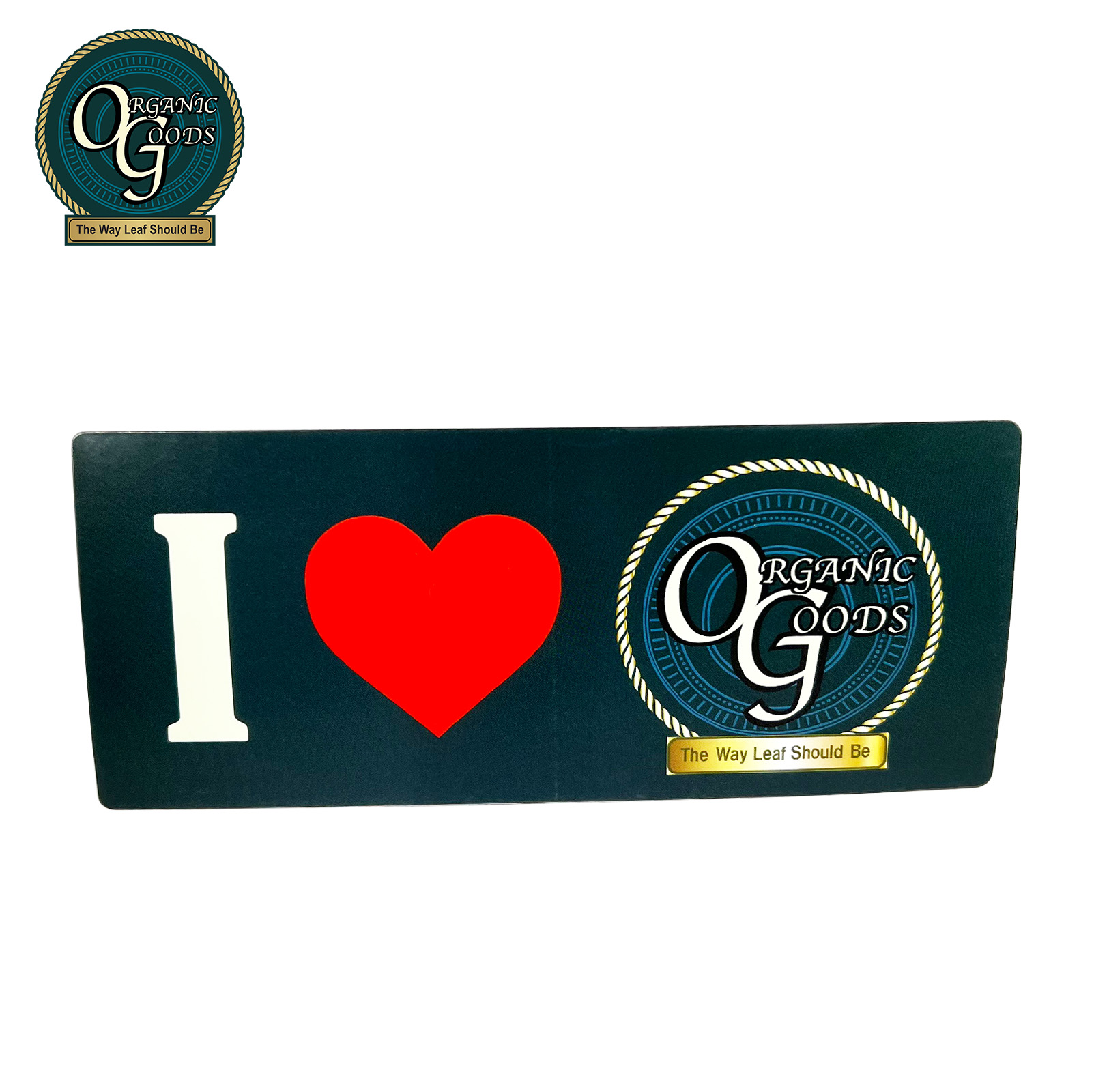 Organic Goods I love OG 3 x 7 Bumper Sticker