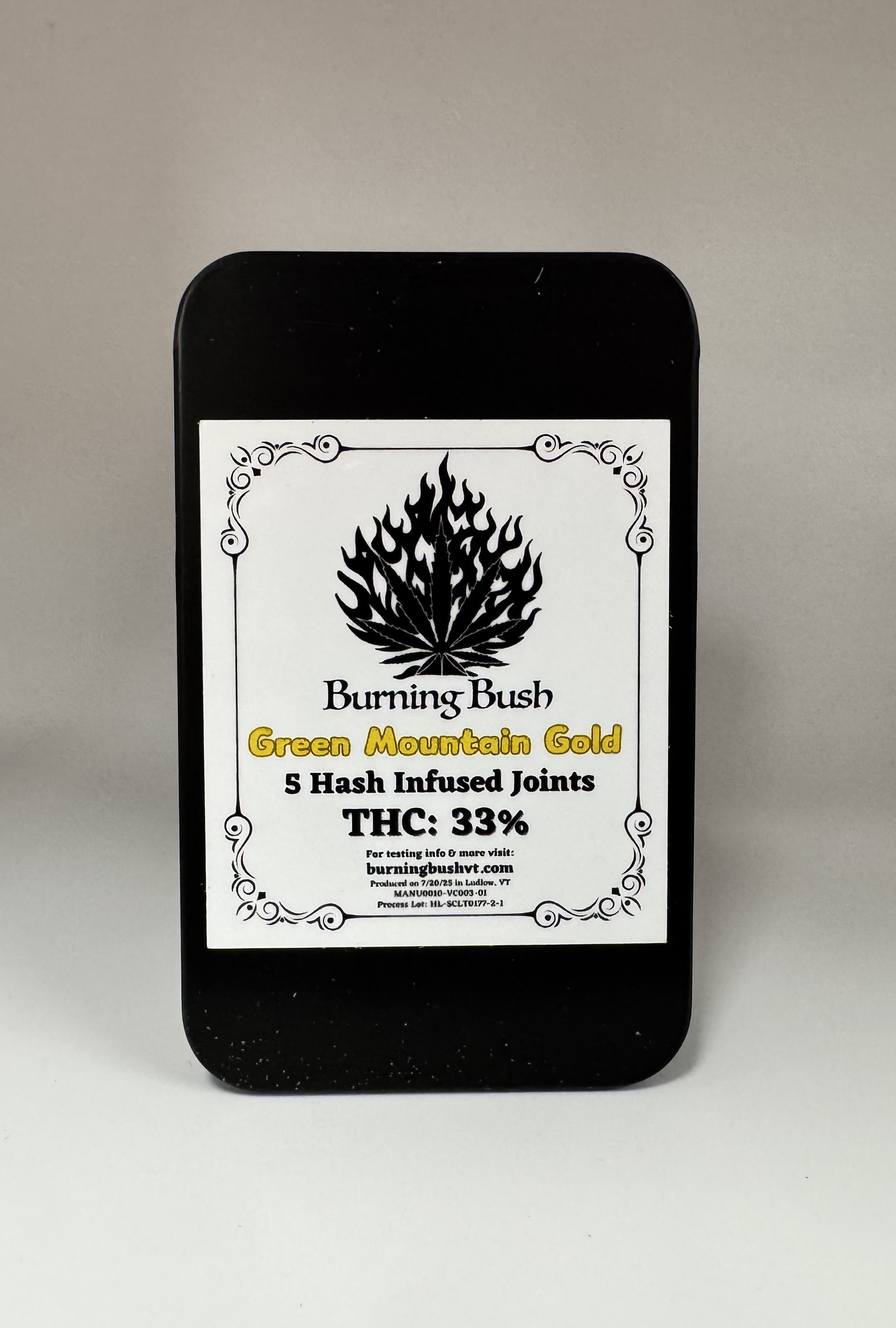 Green Mountain Gold | 0.5g 5pk Infused Prerolls