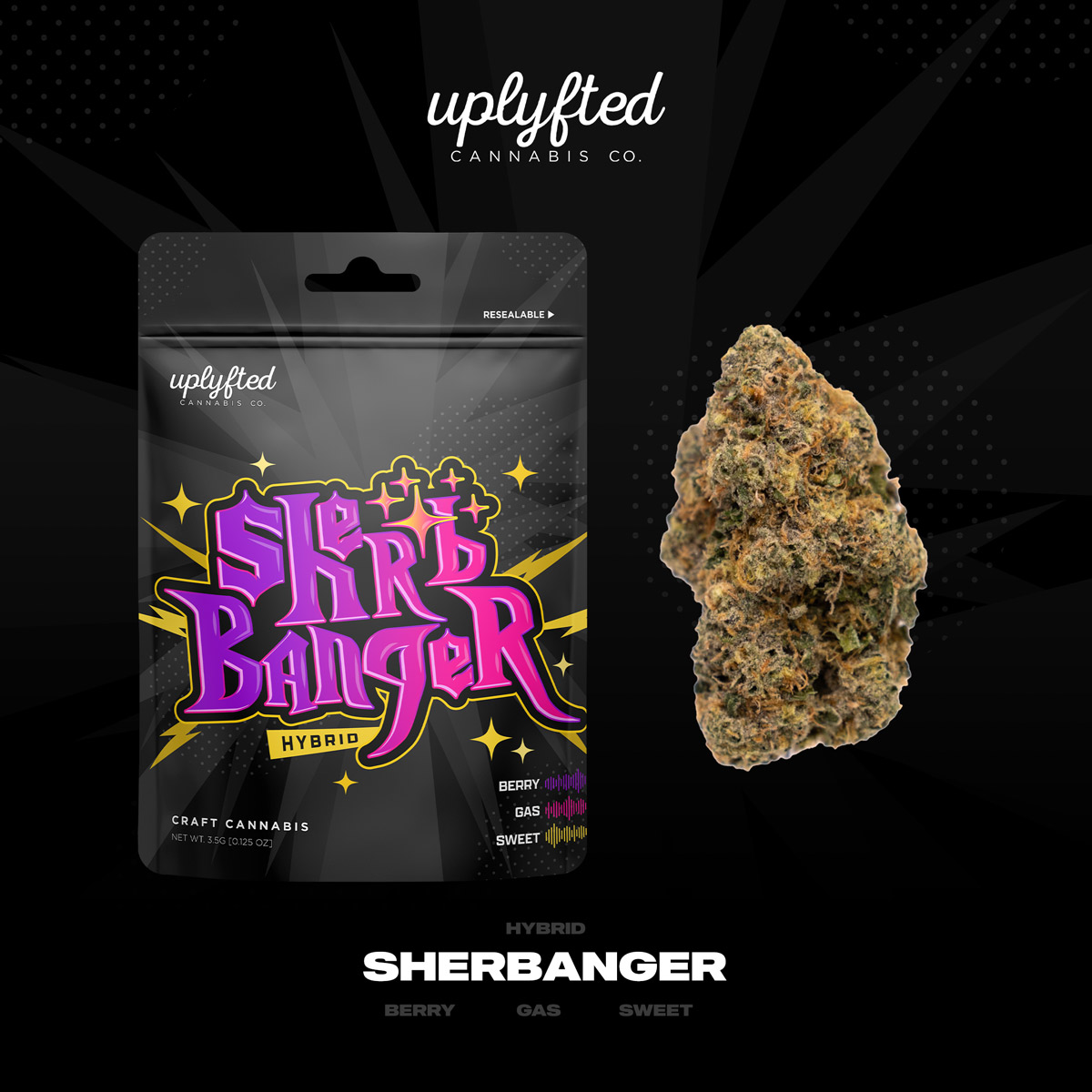 UPLYFTED | SHERBANGER | 3.5 PREPACK