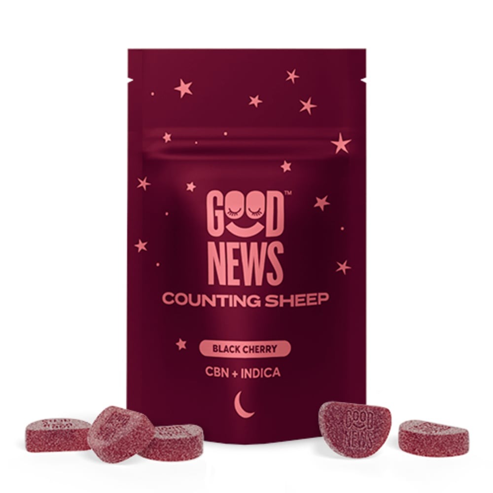 Counting Sheep [Black Cherry] 2:1 THC/CBN | Gummy | 100mg | 20pk