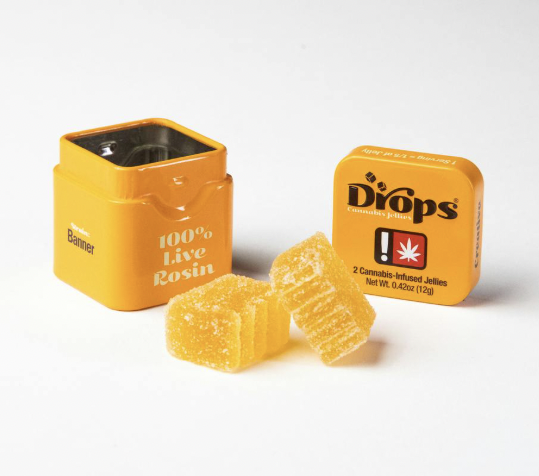 Drops | 100MG | Orange Jellies | 2pk