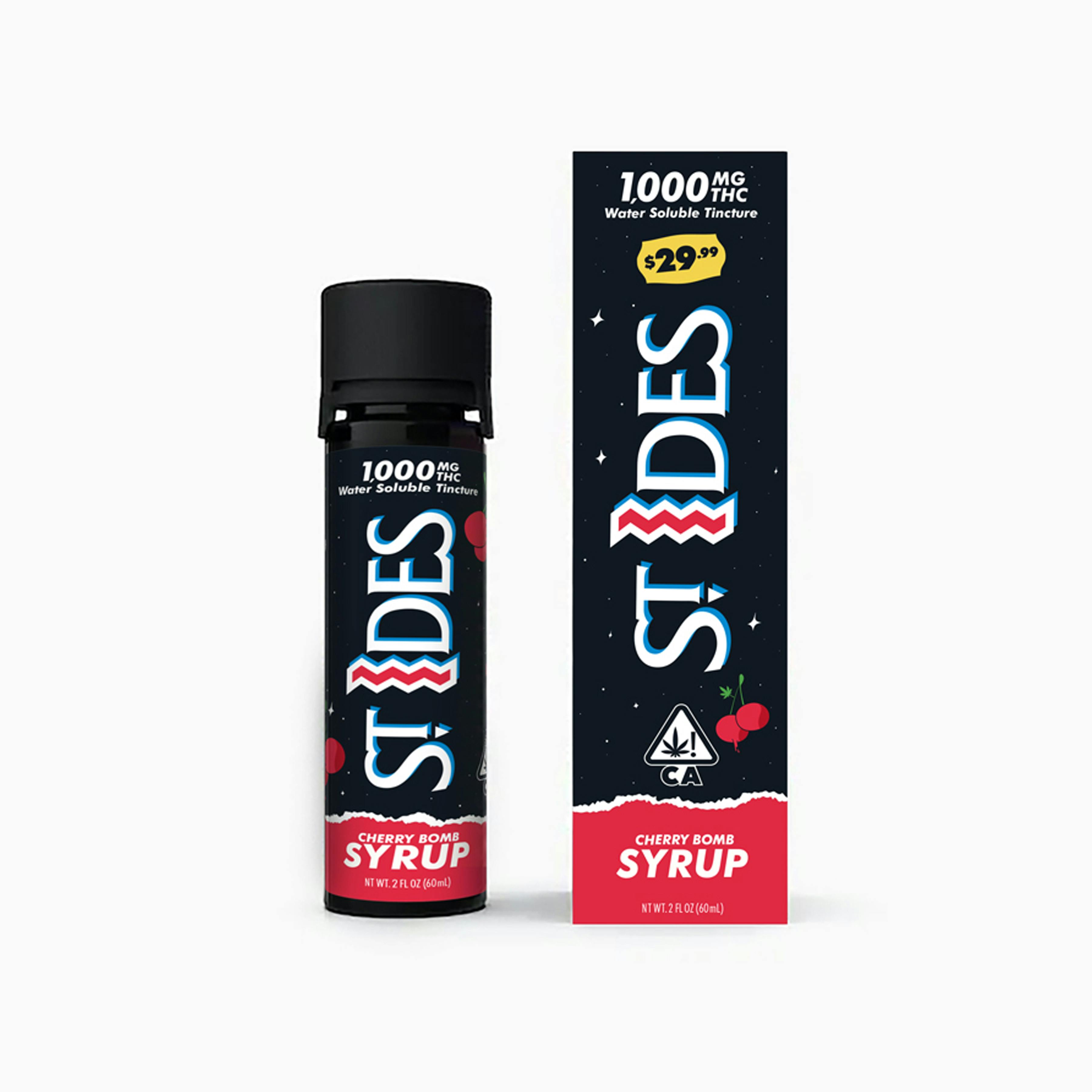 ST. IDE'S | CHERRY BOMB | SYRUP TINCTURE | 1000MG