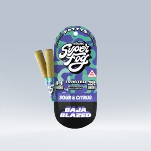 MFUSED TWISTED Fatty's Infused Joint 1g: Baja Blazed 2pk