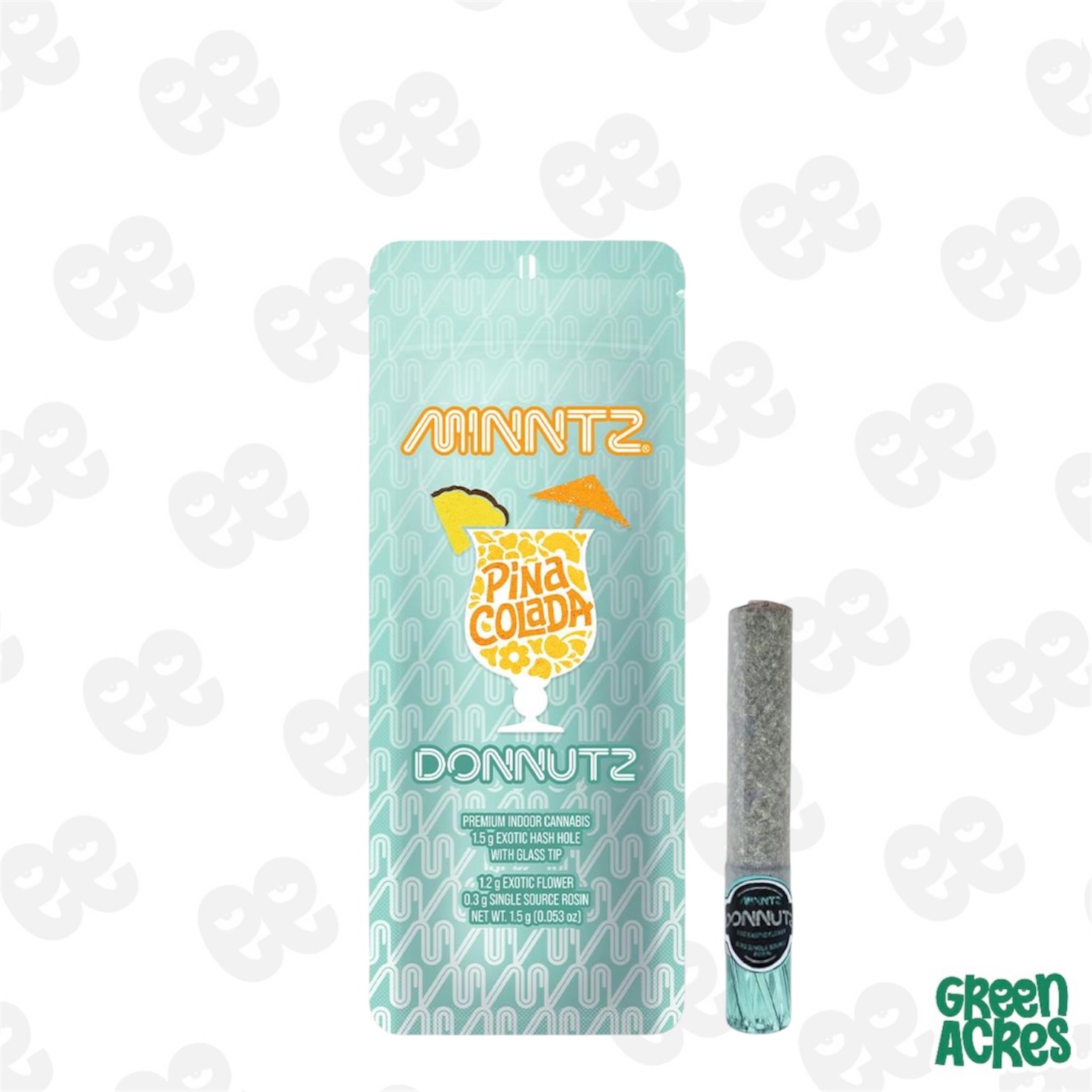 Minntz: Pina Colada 1.5G Infused Donnutz Pre-Roll