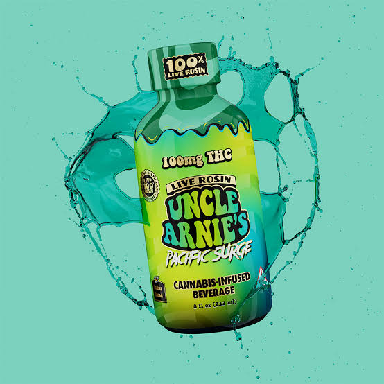 GTI Uncle Arnie's Rosin Beverage 8oz - Pacific Surge 100mg