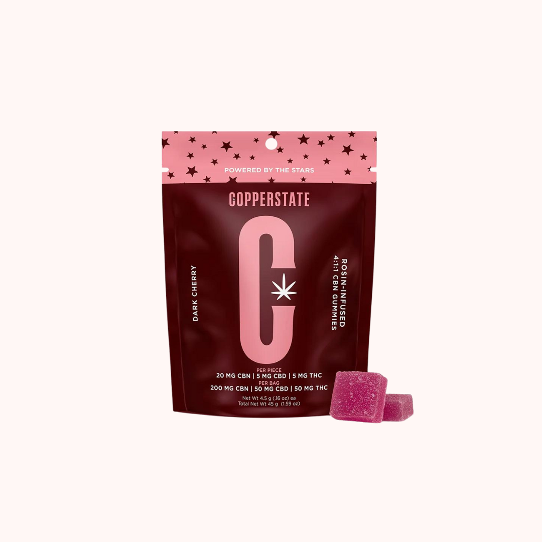 Copperstate Live Ros. Dark Cherry Gummy 4:1:1 (200mg CBN, 50mg CBD, 50mg THC)
