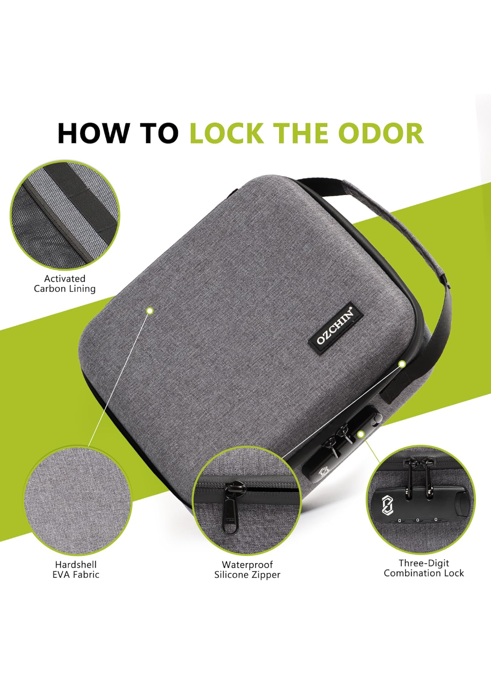 Combination Lock File Organizer Case