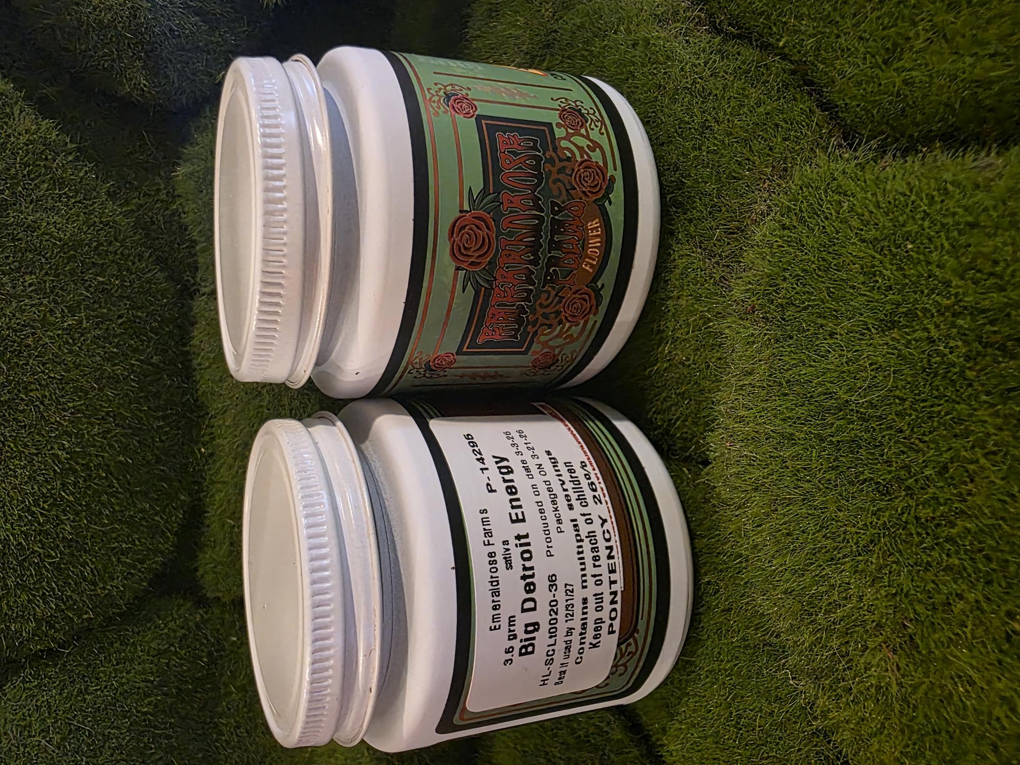 Pre Pack | Big Detroit Energy | Emerald Rose Farms