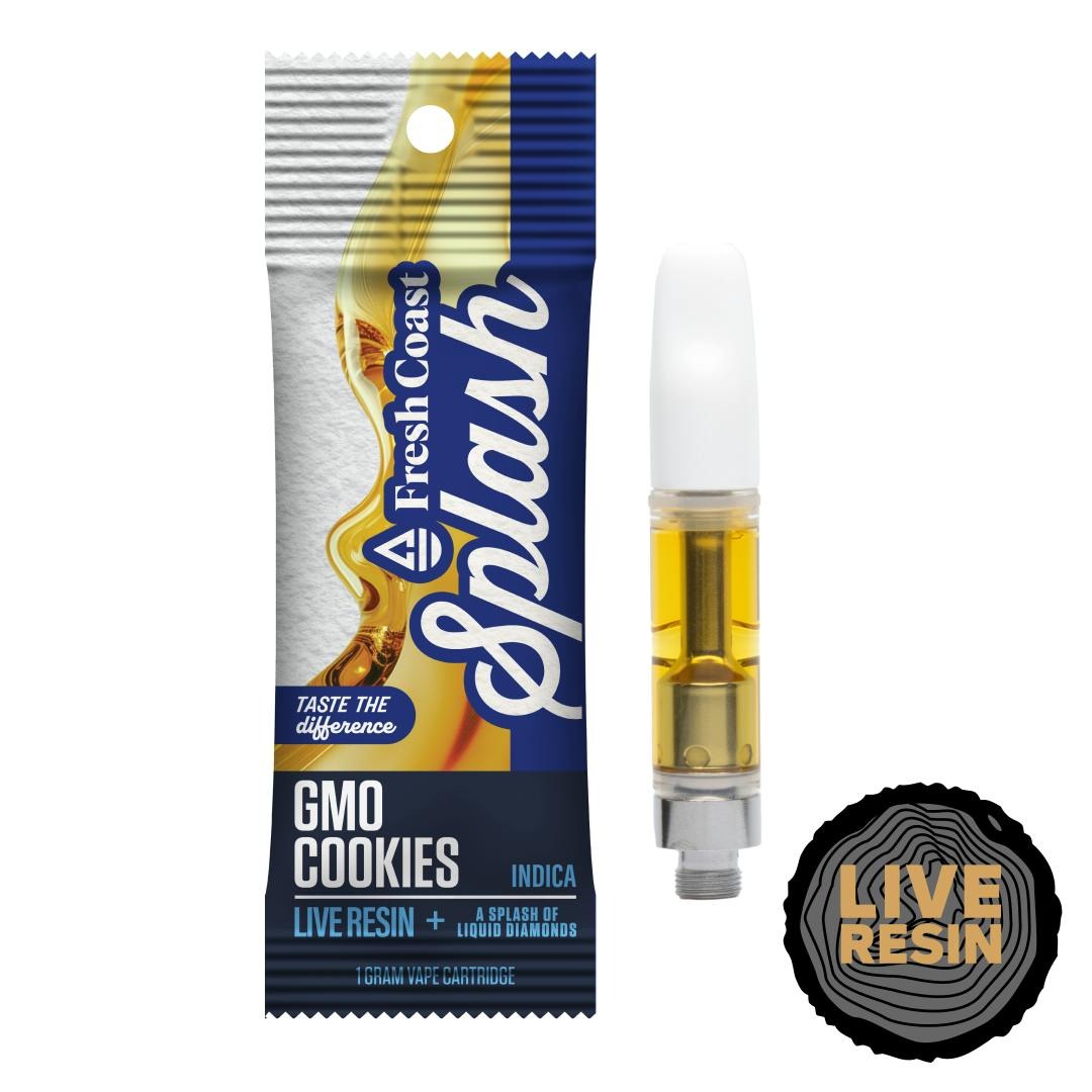 GMO Cookies Live Resin Cartridge