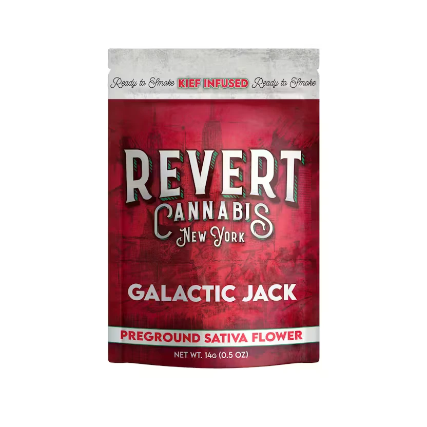 Revert | Galactic Jack - Sativa Kief Infused Ground Flower | 14g