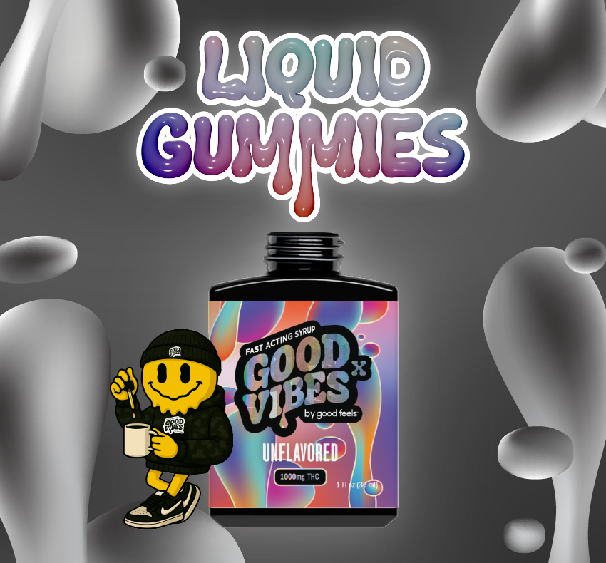 Unflavored X High Potency Liquid Gummies Syrup | 1000mg