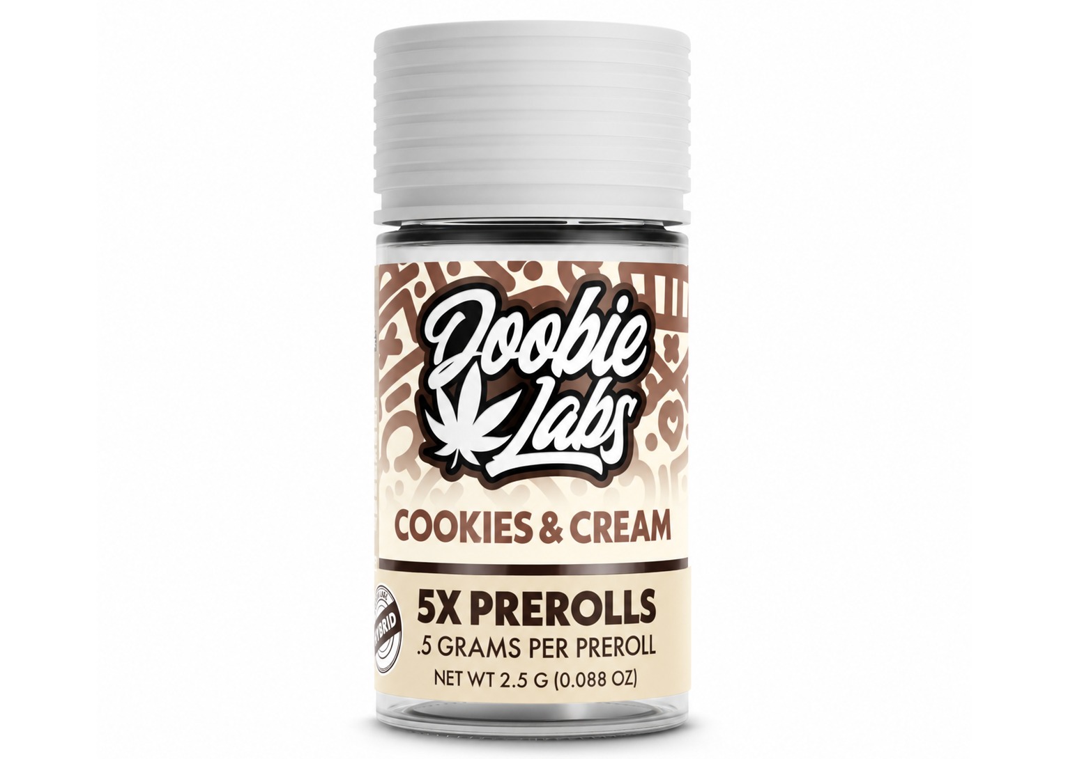 Cookies & Cream | Pre-Rolls | 5pk | 2.5g