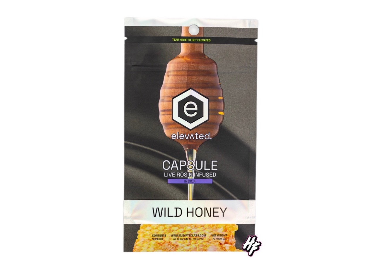 Indica Honey Capsules 100MG Live Rosin