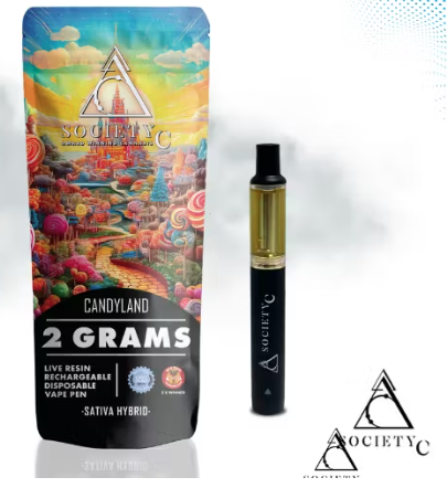 Society C - Live Resin Disposable - CandyLand