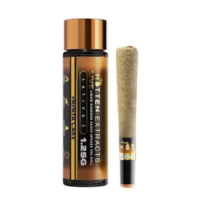 Mitten Extracts 1.25g Live Sauce Infused Pre-Roll - Papaya Cake