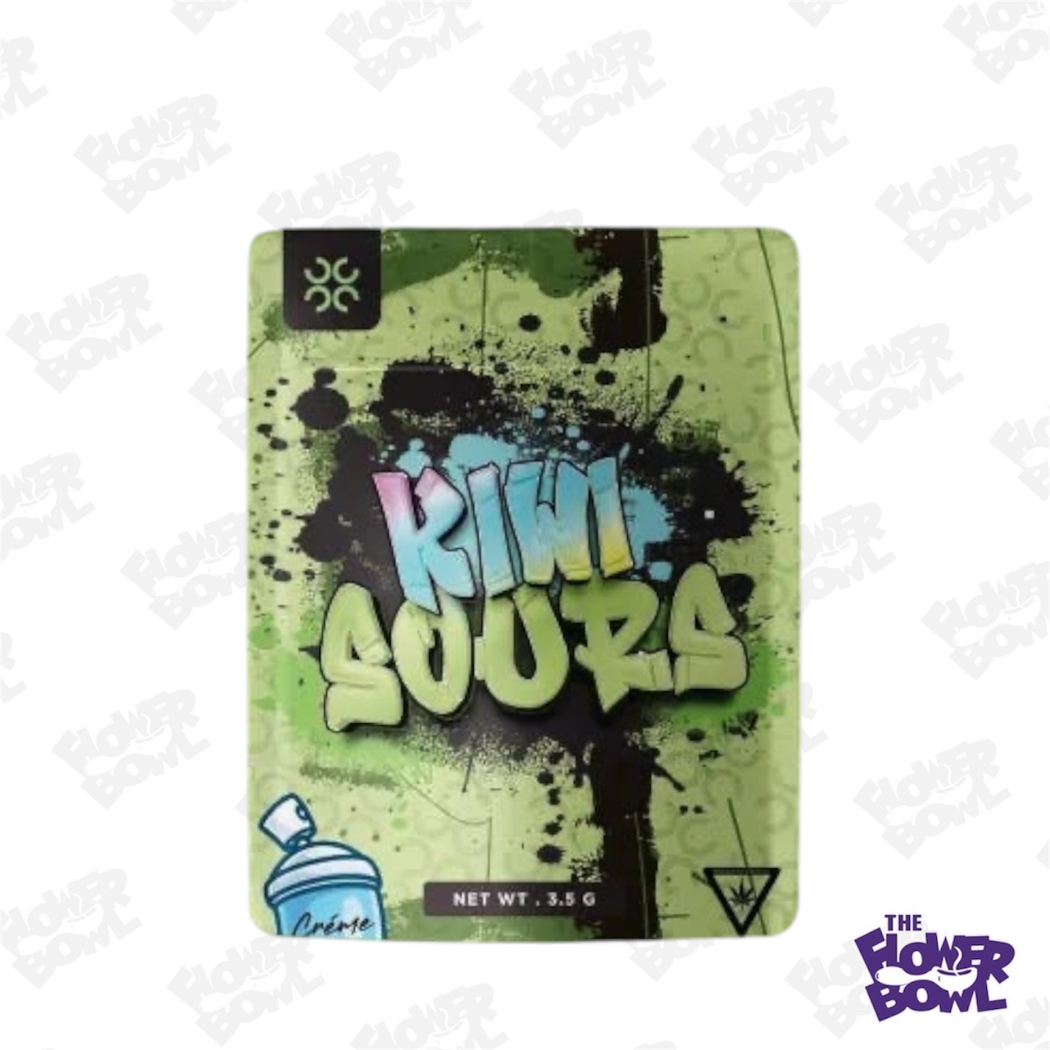 Creme: Kiwi Sours Prepackaged 3.5G