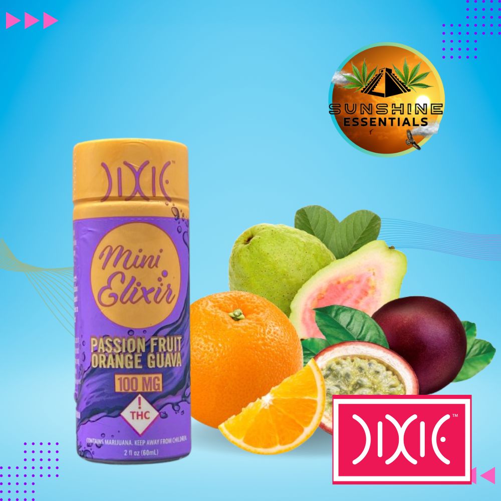 Passion Fruit Orange | Dixie 100mg Mini Elixir |