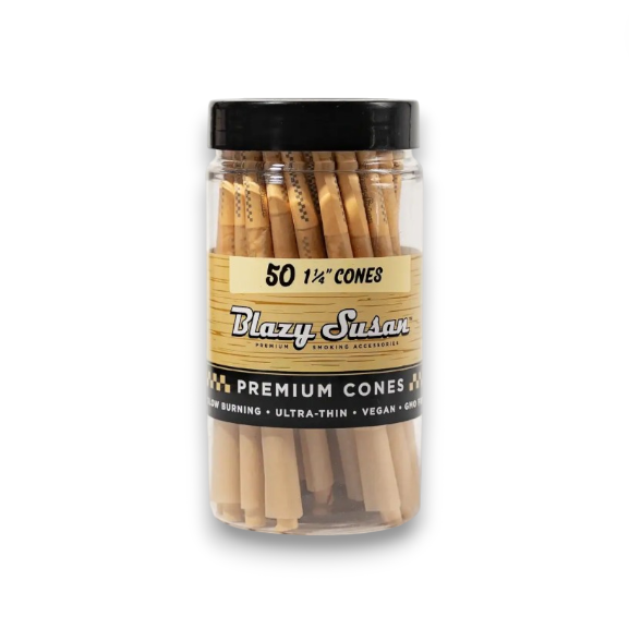 Blazy Susan Unbleached 1-1/4" Cones 50pk