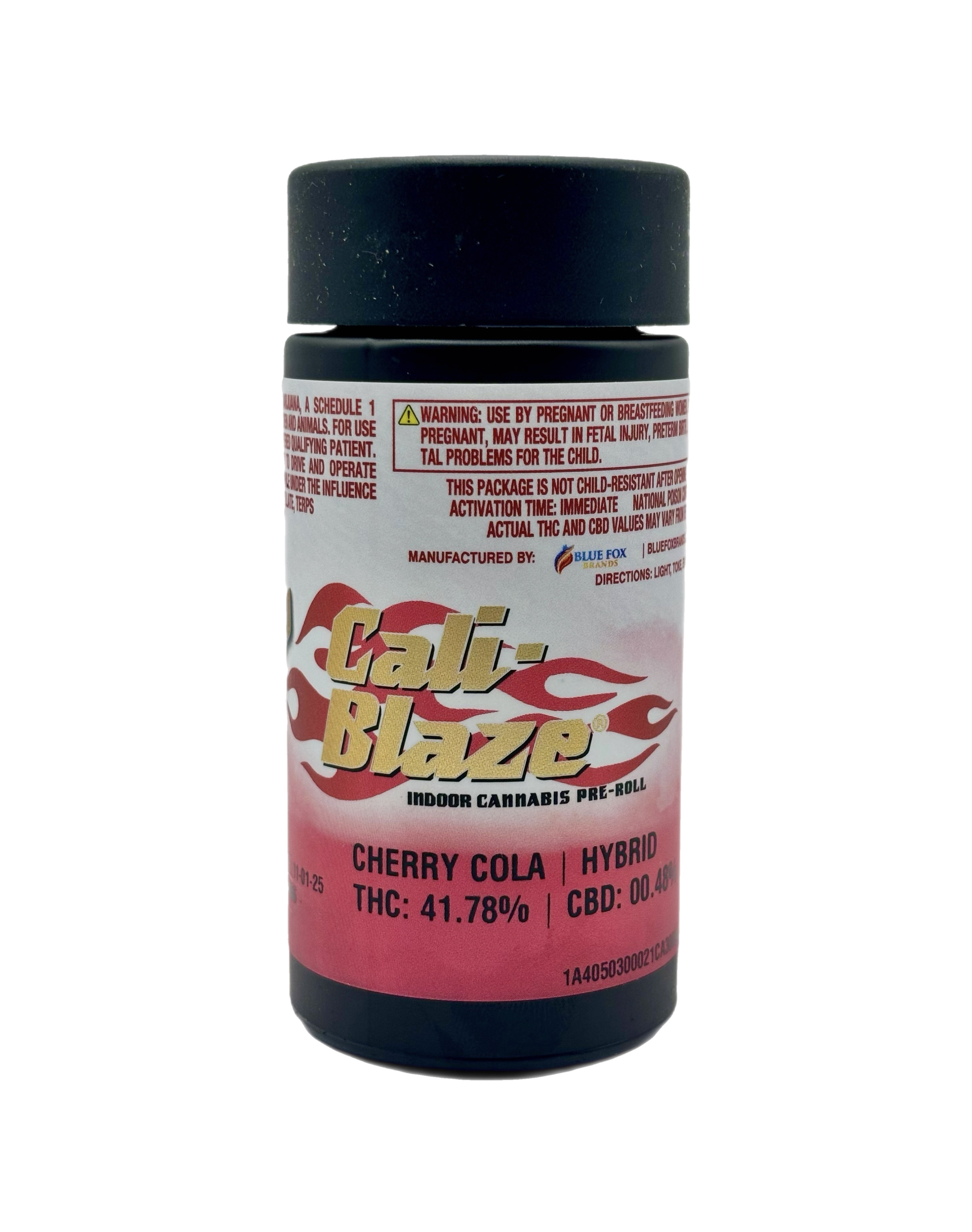 Cali Blaze | Cherry Cola | Infused Pre-Roll 5 Pack