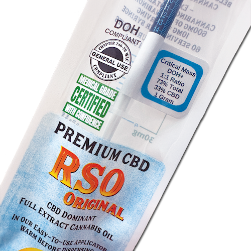 Critical Mass 1:1 RSO Original 7-pack | 7g (DOH)