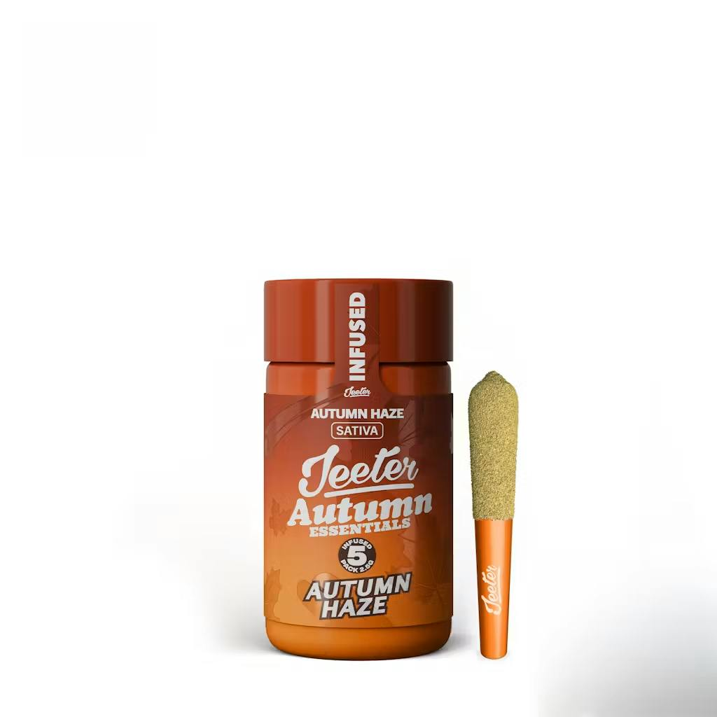 Jeeter | Autumn Haze | Quad-Infused Baby Pre-Rolls 5PK 2.5G