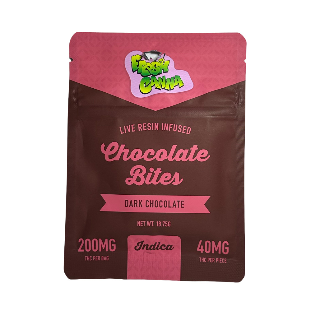 Fresh Canna | 200mg Chocolate Bites | Dark Chocolate