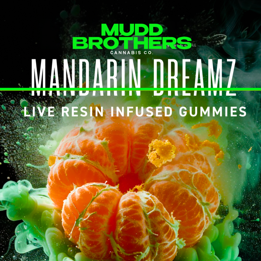 Mandarin Dreamz Live Resin Gummies (10 x 10mg) 100mg