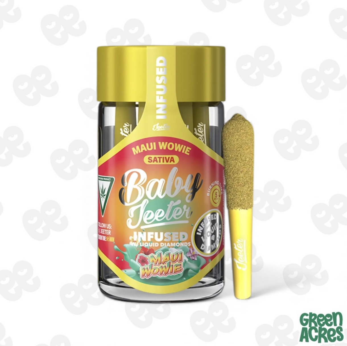 Maui Wowie Baby Jeeter Infused Pre-Roll 5-pack | 2.5g