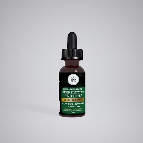 Trifecta Full Spectrum Cbd/cbg/cbn Tincture