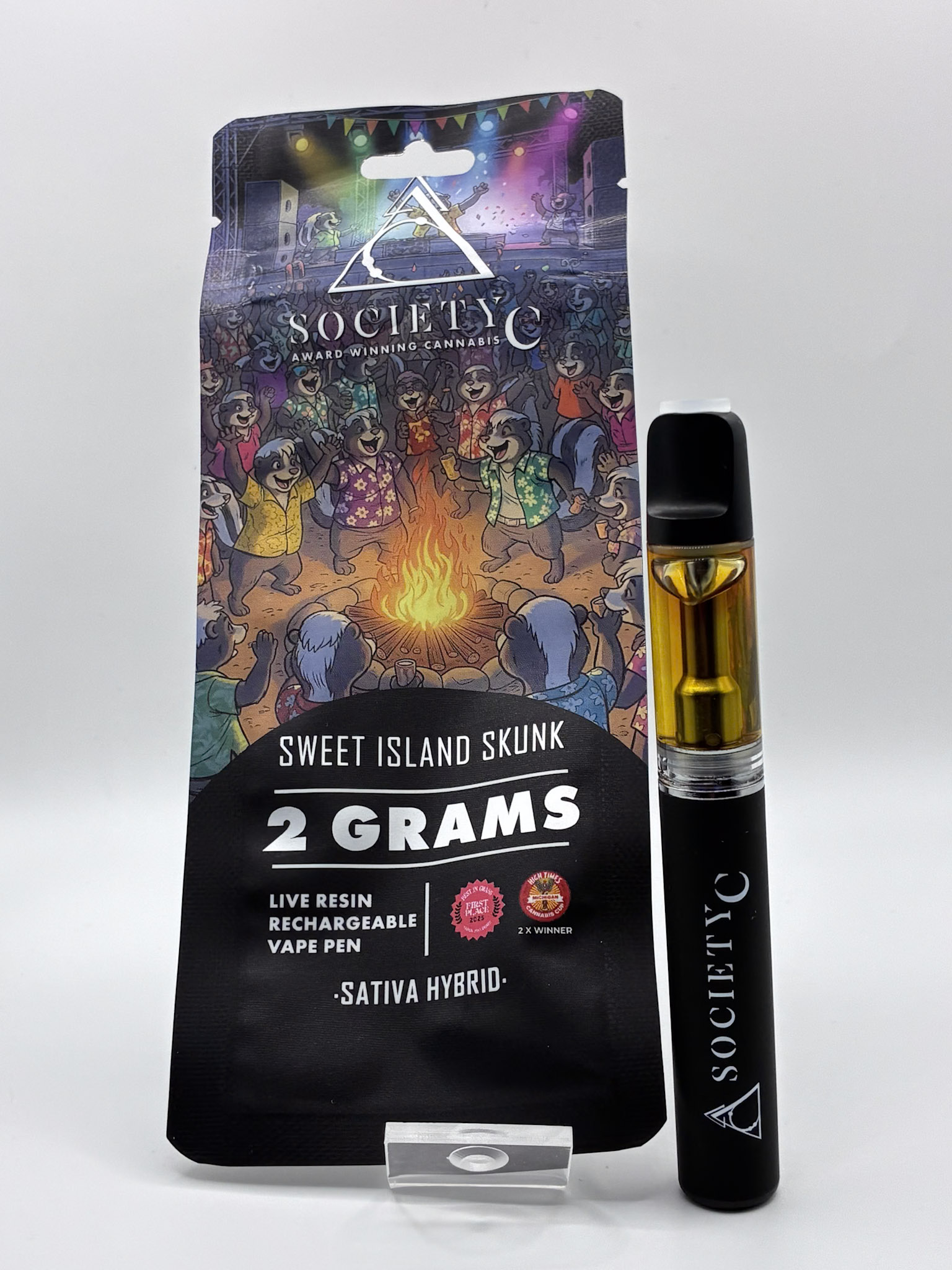 Disposable | Live Resin | Sweet Island Skunk | 2g | Society C