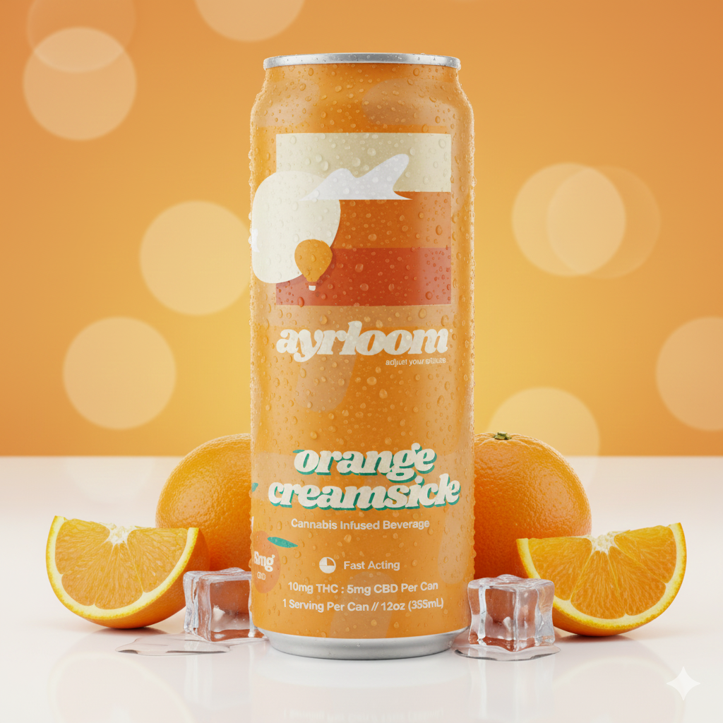 Ayrloom | Orange Creamsicle | 2:1 | 10MG THC : 5MG CBD