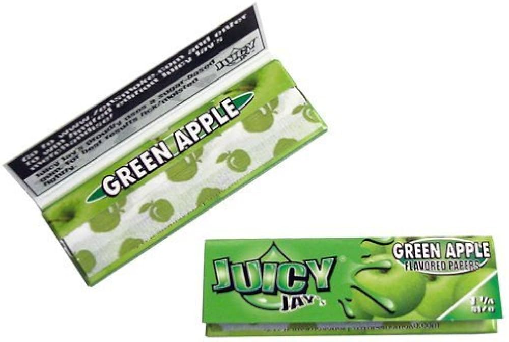 Green Apple - Rolling papers - Juicy Jay's