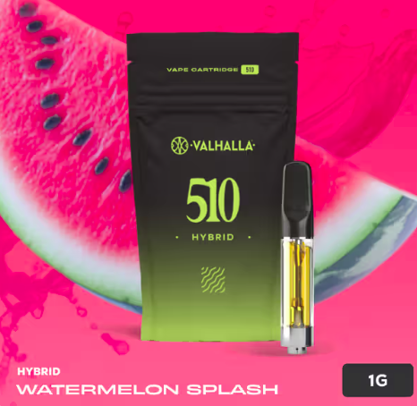 Watermelon Splash | Vape Cartridge | 1g