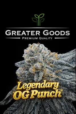 3.5G Greater Goods Flower - Legendary OG Punch