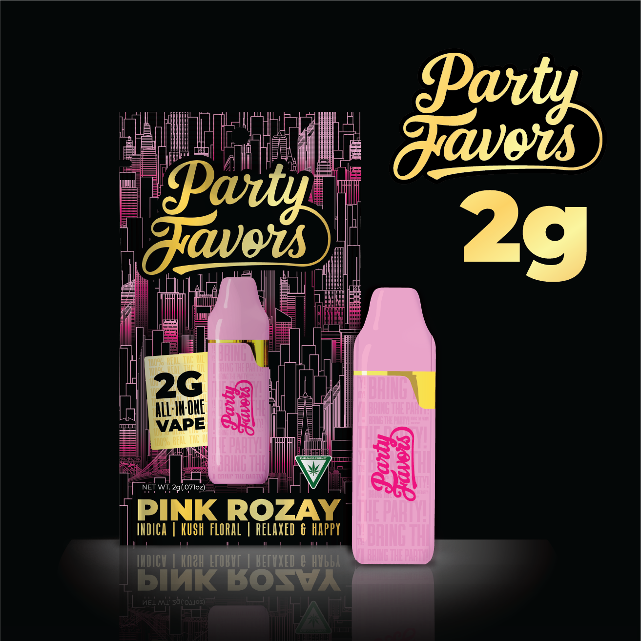 Party Favors Disposable | Pink Rozay
