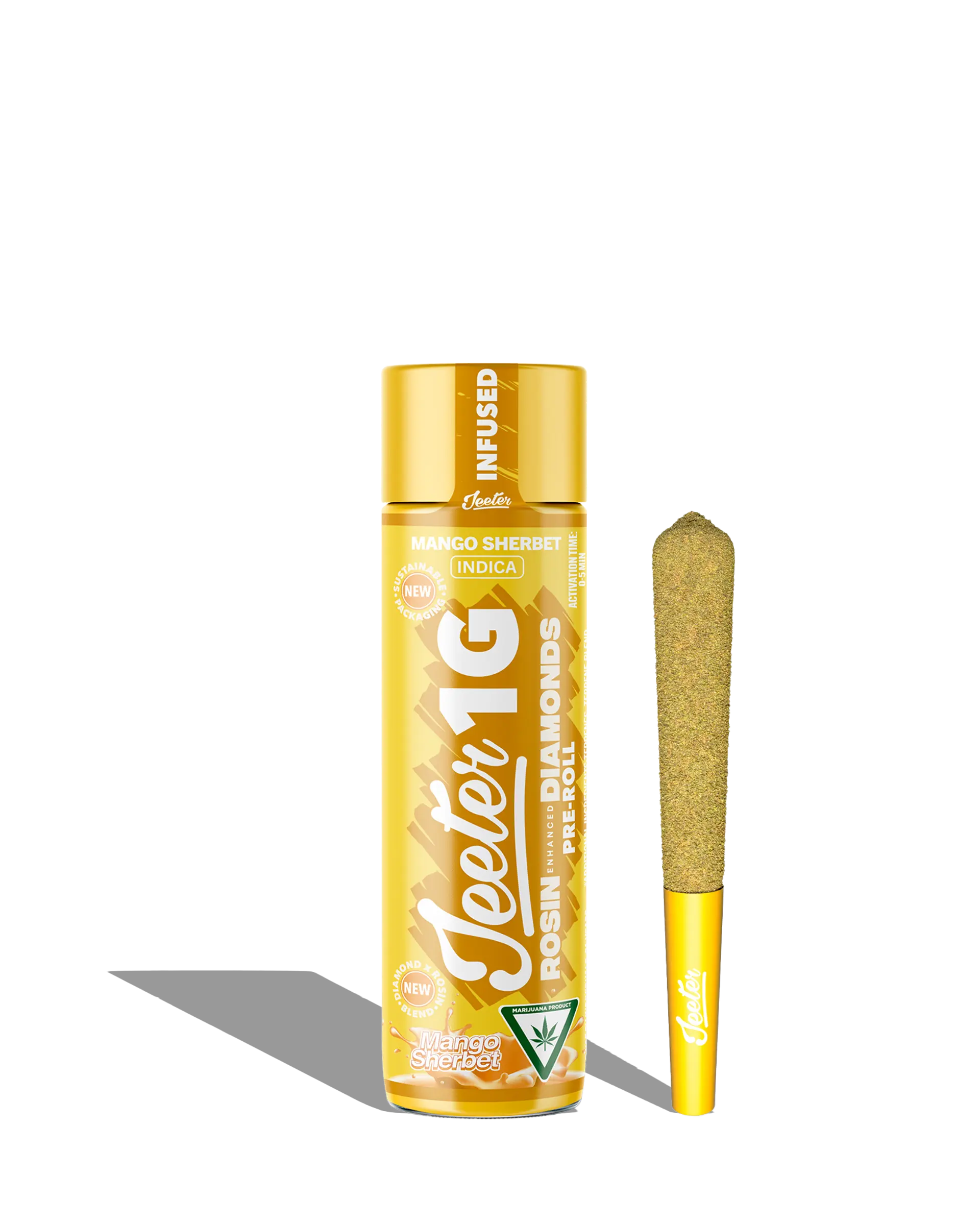 JEETER - PREROLL INFUSED - 1G - MANGO SHERBET - INDICA