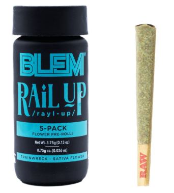 BLEM Rail Up Prerolls 0.75g 5PK
