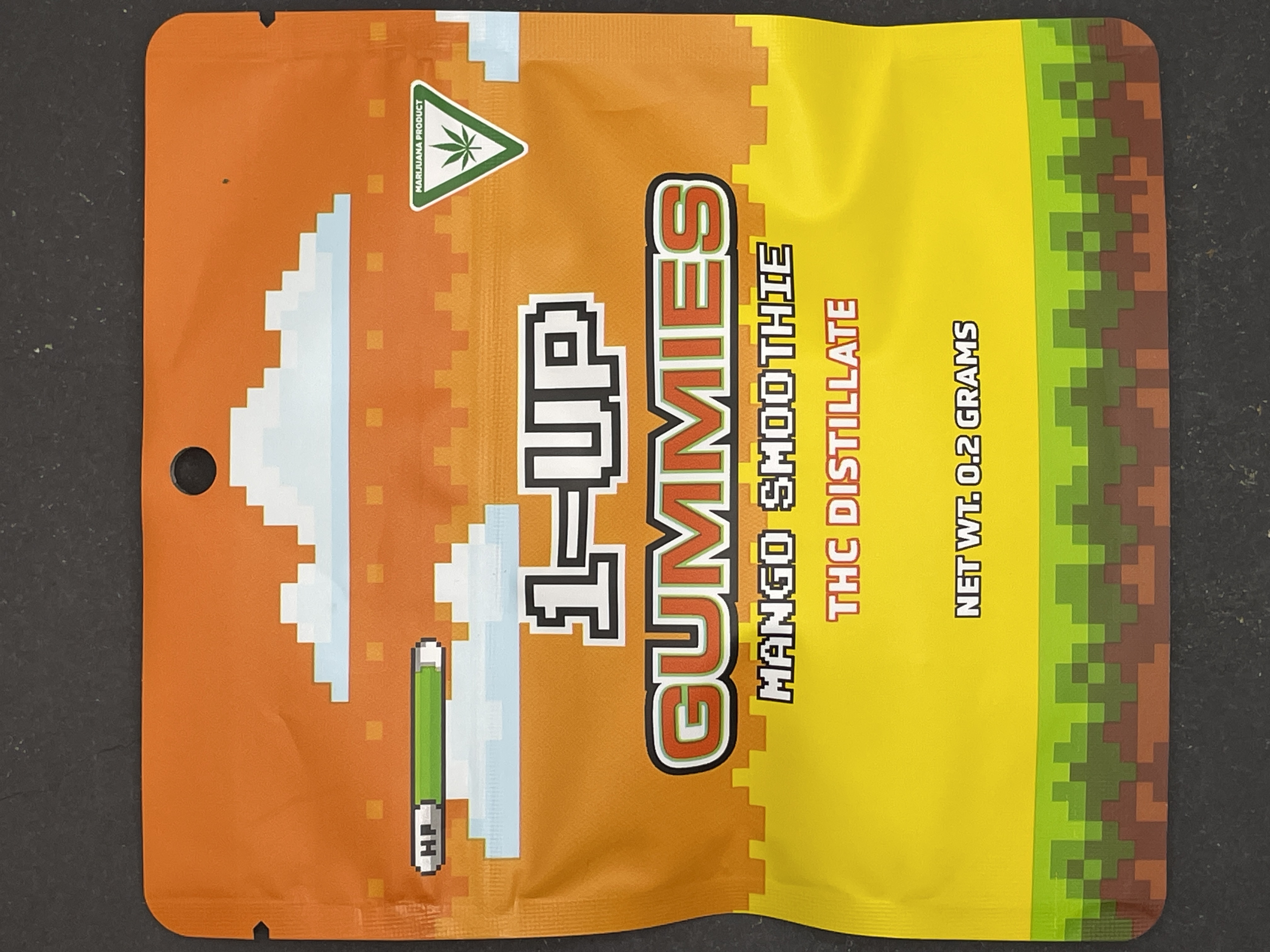 | 1 UP Gummy : Mango Smoothie 200mg gummy |