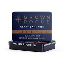 Grown Rouge | Pre-Rolls | Garlic Sauce | Sativa H - 0.5g | 5pk