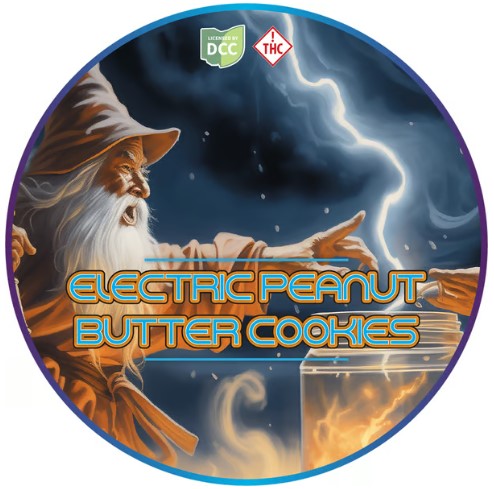 Electric Peanut Butter Cookies