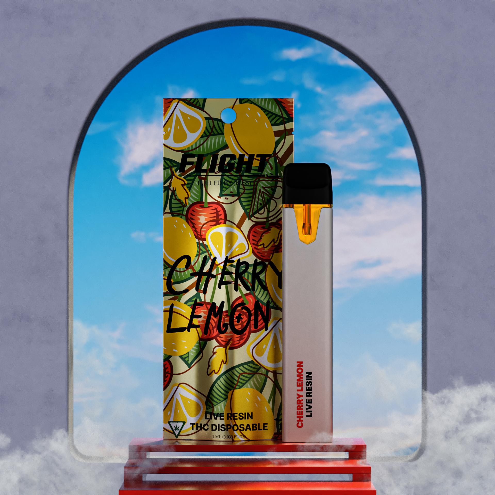 Flight | 1g Live Resin Disposable | Cherry Lemon