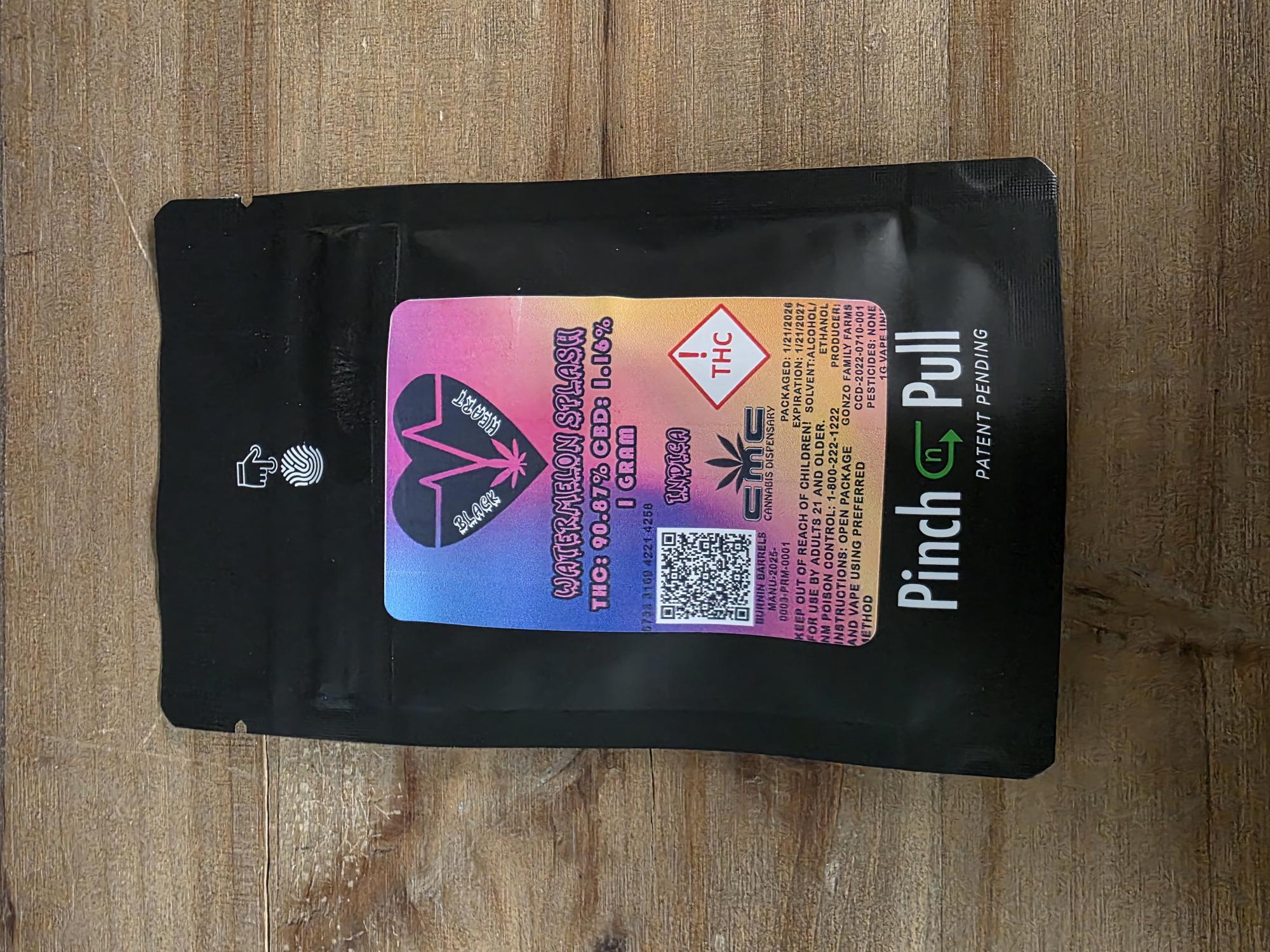 Blackheart Watermelon Splash Cart