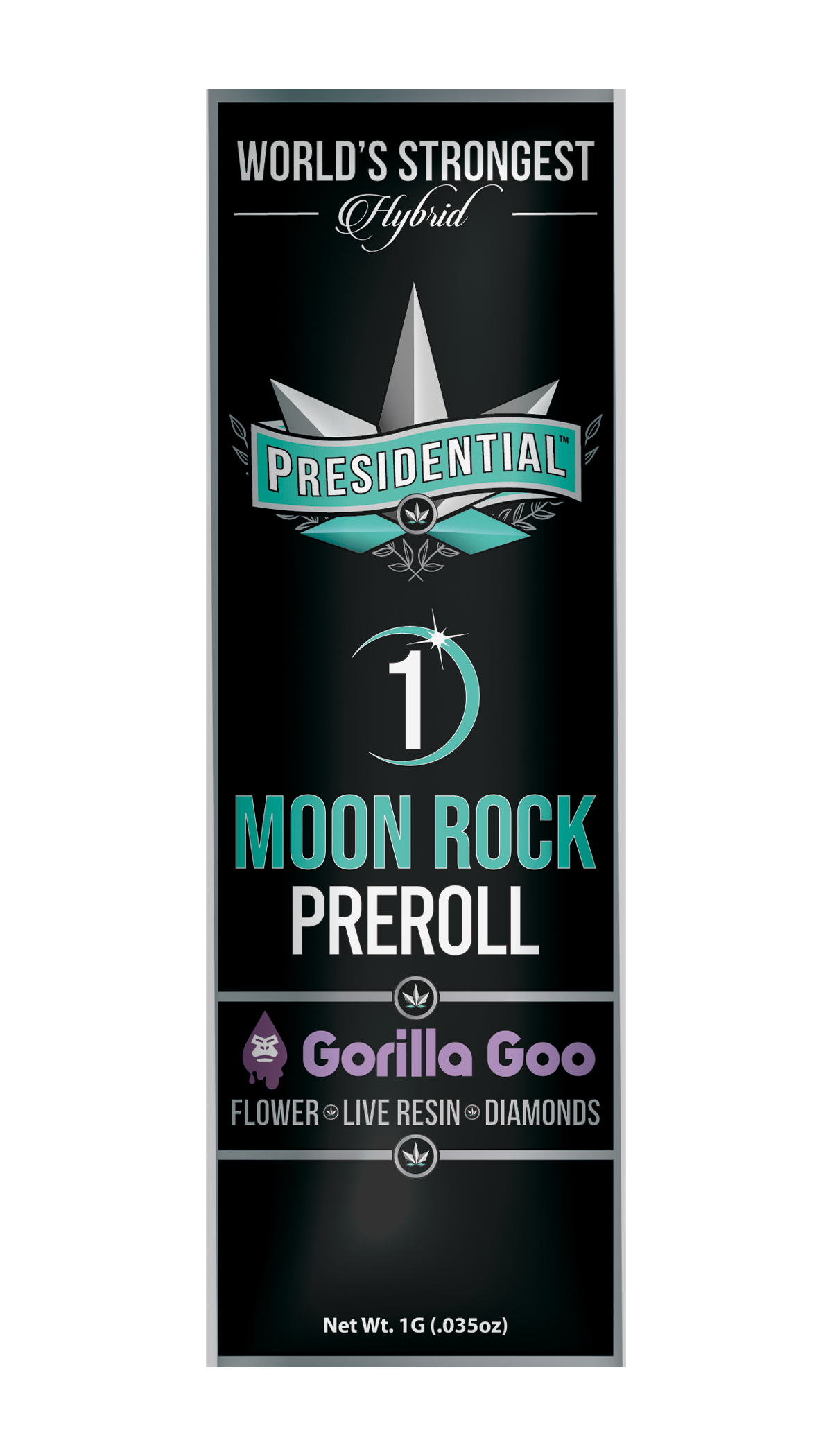 Presidential - Gorilla Goo Moonrock Pre-roll