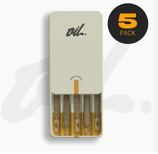 Oil 5pk: Infused Pre-Rolls .75 each