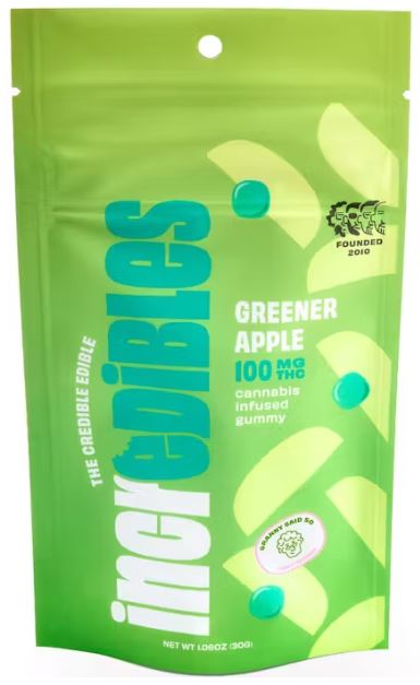 Fast Acting Greener Apple Gummies | 20pk | 100mg