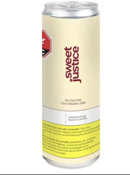 Sweet Justice - OG Cola Sugar Free THC Beverage - Blend - 355ml