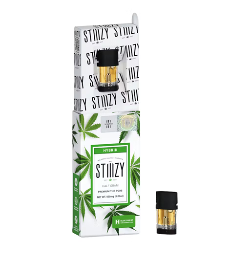 Stiiizy | Blue Burst | 0.5G Vape Pod w/ Stiiizy Lite Battery (While Supplies Last)