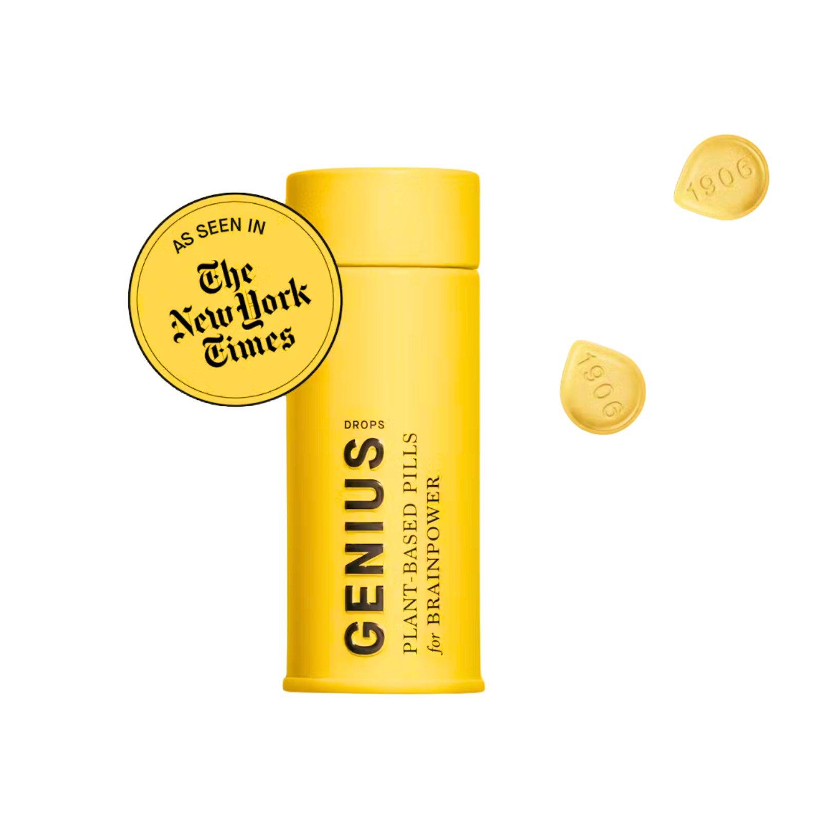 1906 - Genius Drops 1:1:1 THC:CBD:CBG 30pk - 75mg