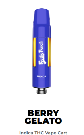 KUSHY PUNCH | Vape Cartridge | Berry Gelato