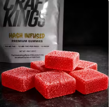 Craftkings - Mango Hash Infused Gummies - 10 pack